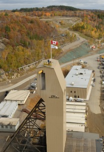 Levack Mine Headframe - FNX Photo