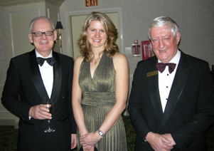 William Thorsell, President & CEO, Royal Ontario Museum; Tara M. Christie, Director Geologist, Constantine Metal Resources Ltd.; Donald J. Worth, Chair, CMHF