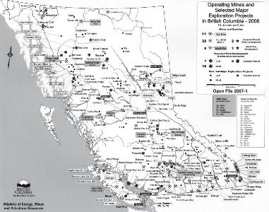 2006 Mining Activity in British Columbia