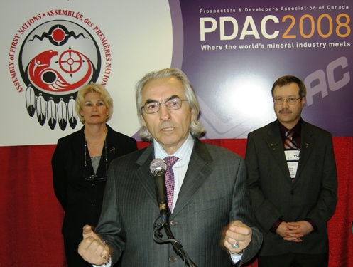 Assembly of First Nations National Chief Phil Fontaine