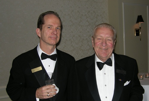 Doug Donnelly, Northern Miner Publisher, Jack McOuat, Director, Canadian Mining Hall of Fame