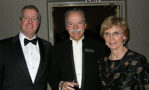 Eric Friedland, President and CEO Peregrine Metals Ltd.; Pierre Lassonde, Chairman, Franco-Nevada Corp.; Nean Allman, CHHF Co-ordinator Emerita