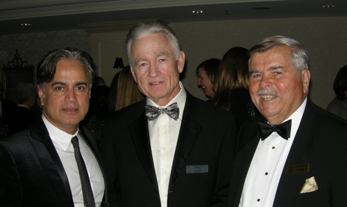 Stan Bharti, President and CEO Forbes & Manhattan; Ian Telfer, Chairman Goldcorp Inc.; Edward G. Thompson, Director/Treasurer, Mining Hall of Fame