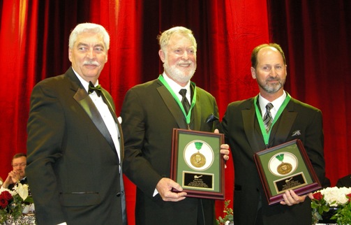 (L to R) Joe Hinzer; Perry Durning; Frank (Bud) Hillemeyer