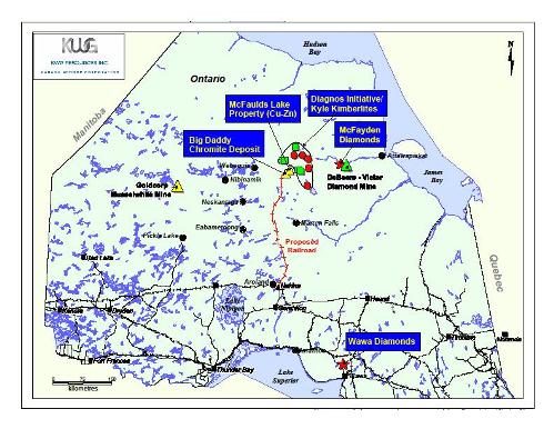 Map Courtesy KWG Resources Inc.