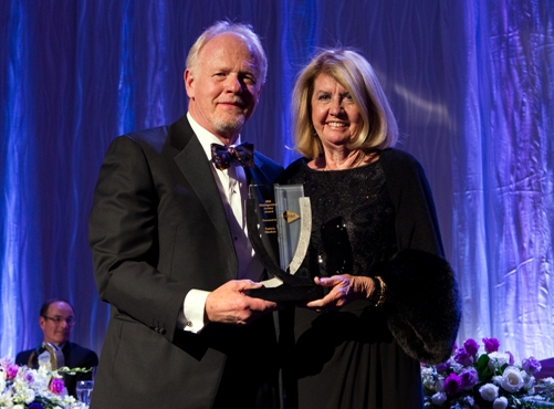 PDAC President Rod Thomas and Patricia Sheahan