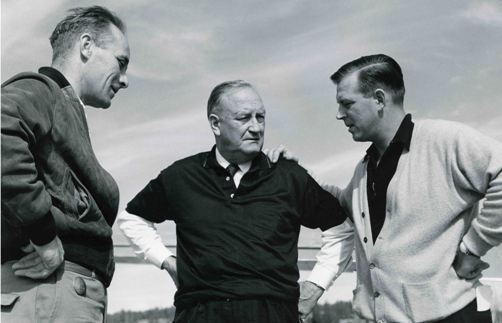 (L to R) Foster Irwin, Gilbert LaBine and Joe LaBine. (Photo: Foster Irwin Family)