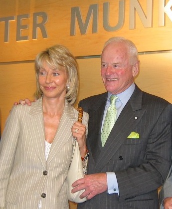 Melanie and Peter Munk